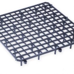 KÜMES YER IZGARA SİYAH 40X40