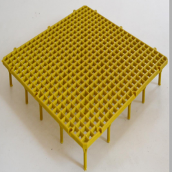 KÜMES YER IZGARA 50X50 SARI 1 ADET