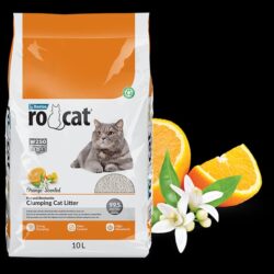 RoCat Portakal Kokulu Topaklanan Kedi Kumu 10 lt