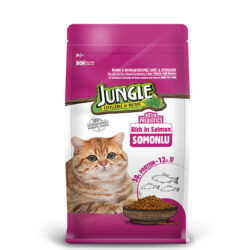 Jungle 1,5 kg- Somonlu Steril.Kısır Kedi Maması