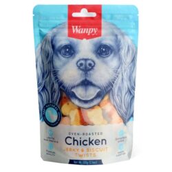 WanpyWanpy Bisküvi Üzeri Tavuk Sargılı 100gr Köpek Ödül