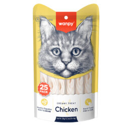 Wanpy Tavuk 25*14 gr Krema Kedi Ödülü